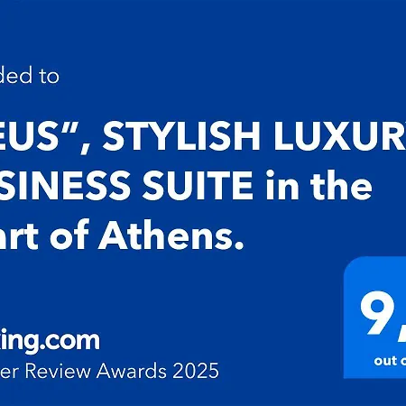 “zeus”, Stylish Luxury Business In The Heart Of Athens. Apartment Athens
